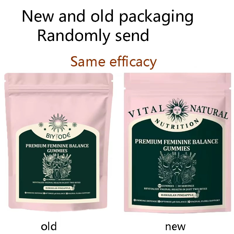1 Pack of Women'S Balanced Gummies to Enhance Immunity Improve Quality of Life Soothe Skin Health Food